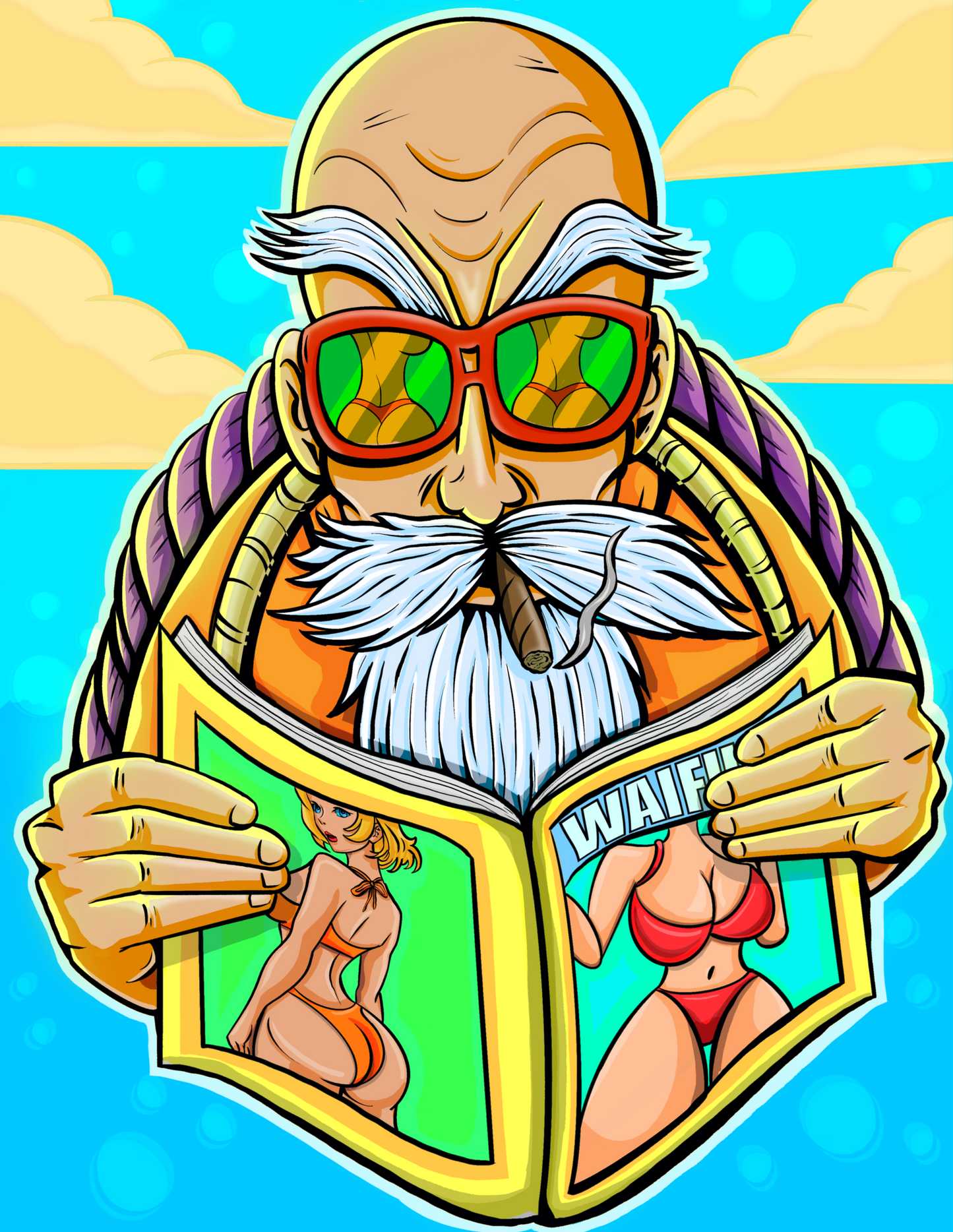Master Roshi Canvas Print