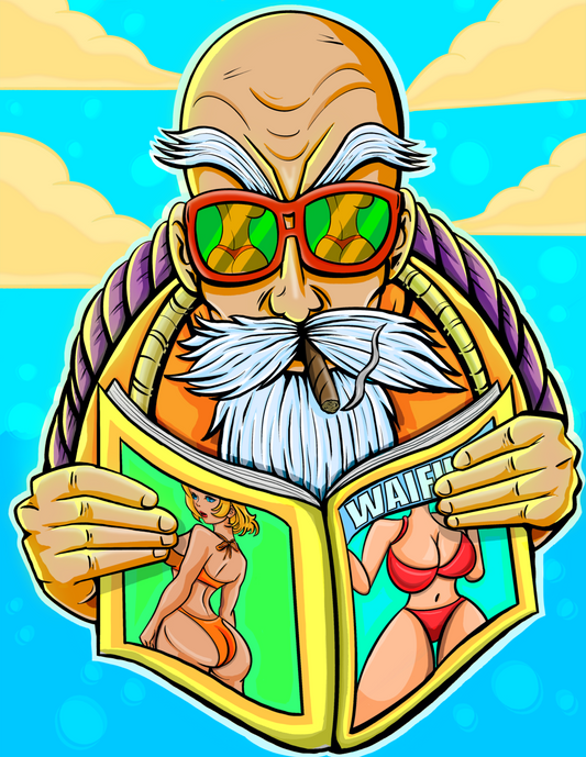 Master Roshi Canvas Print