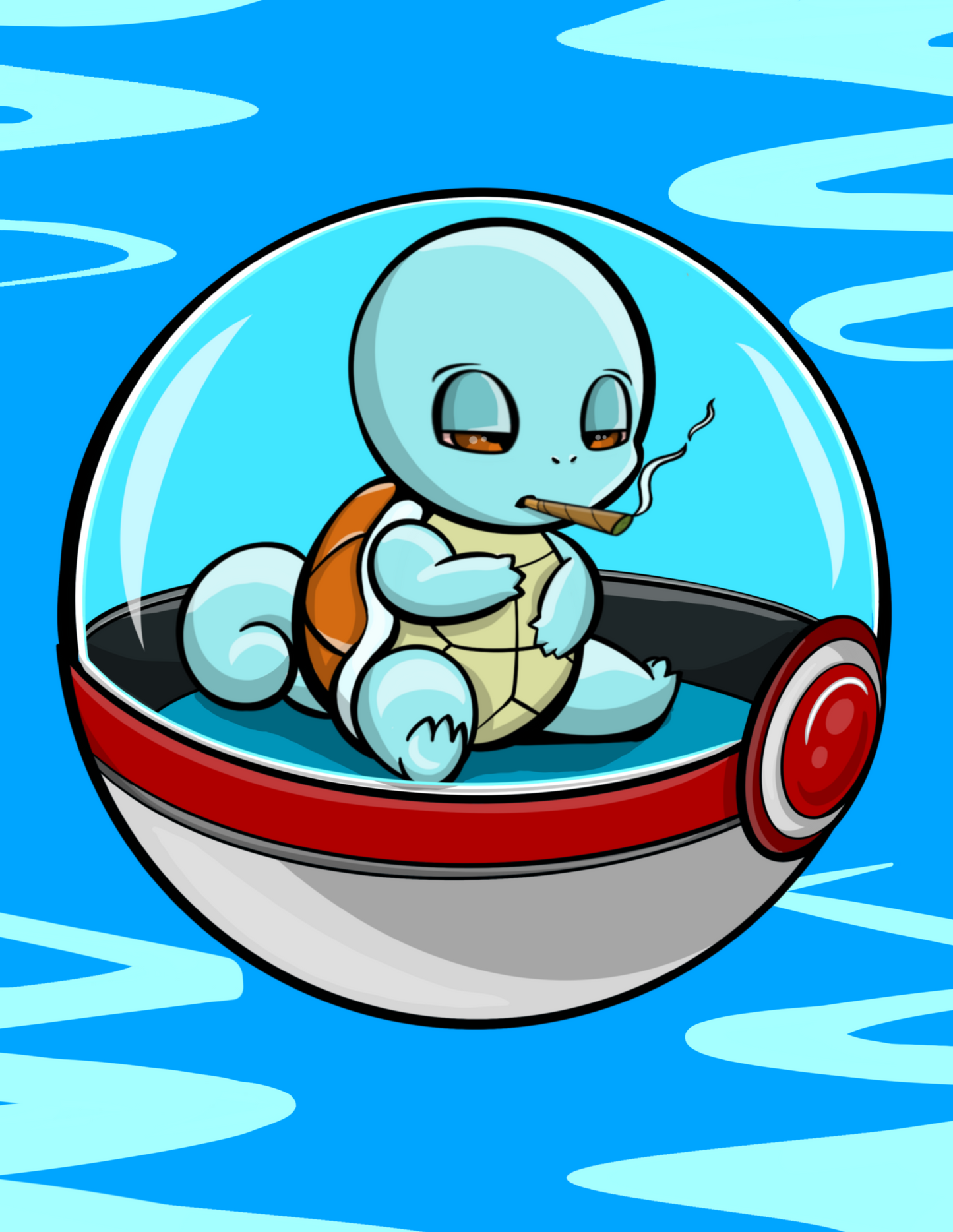 Squirtle Canvas Print
