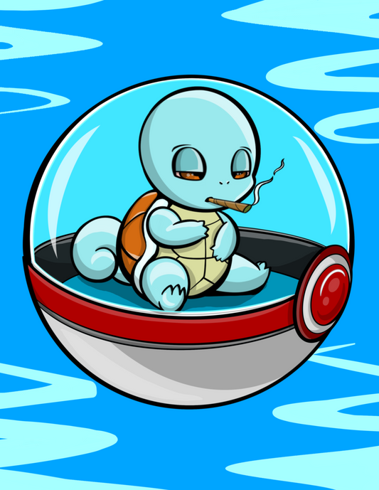 Squirtle Canvas Print