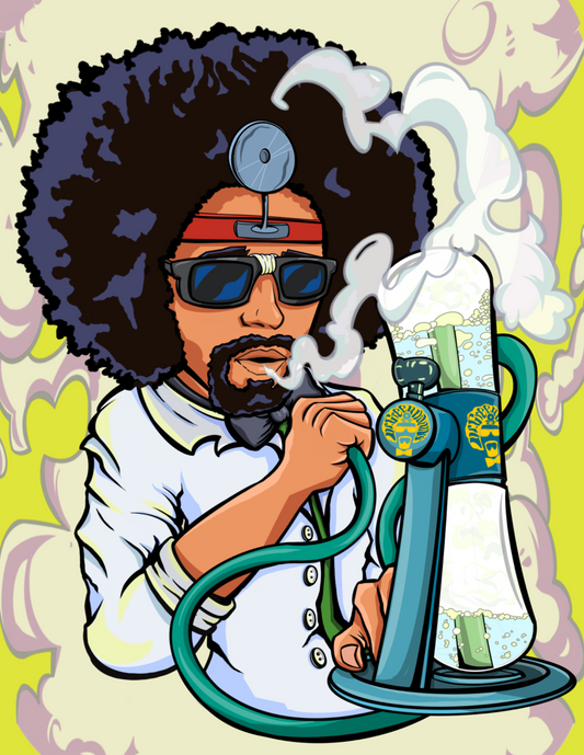 Dr Greenthumb Canvas Print