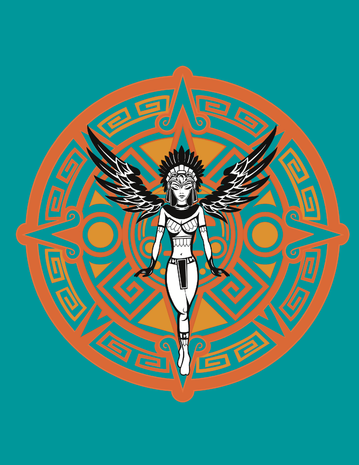 Aztec Canvas Print