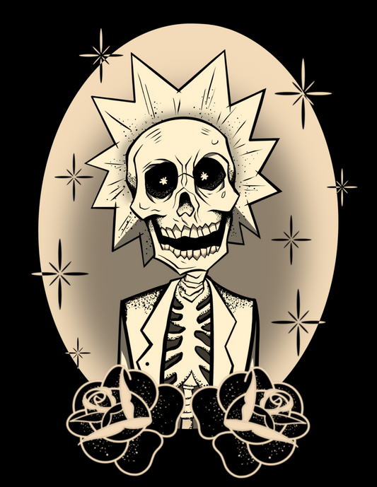 Rick Sanchez Canvas Print
