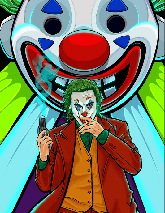 Joker Canvas Print